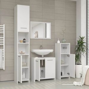 Produktbild für Badschrank Vicco Kiko, weiß
