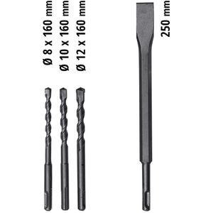 Produktbild für Bohrhammer Einhell TC-RH 620 4F Kit, SDS+
