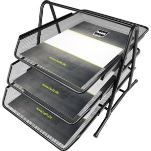 Produktbild für Briefablage Helit H2518295, the bridge network, A4