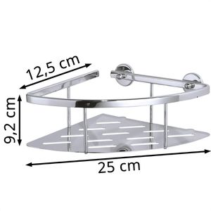 Produktbild für Duschablage Tesa Aluxx 40203, verchromt