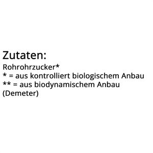 Produktbild für Zuckersticks Naturata Syramena, brauner Rohrzucker, BIO