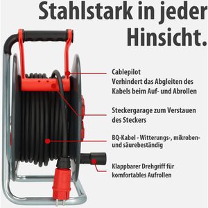 Produktbild für Kabeltrommel Brennenstuhl Professional SC2100, für außen IP44