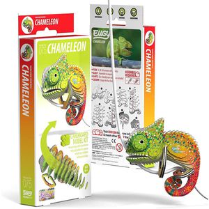 Produktbild für Puzzle Eugy 650075, 3D Tier-Puzzle, Chamäleon
