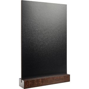 Kreidetafel Böttcher-AG A4, mit Holzsockel, schwarz