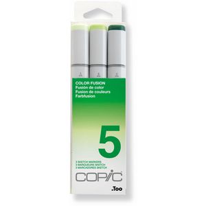 Layoutmarker COPIC Sketch Set Color Fusion 5