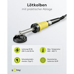 Produktbild für Lötkolben Goobay 51191