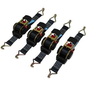 Spanngurt Trutzholm schwarz, mit Spitzhaken & Ratsche