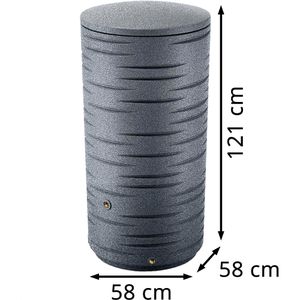 Produktbild für Regentonne Prosperplast Arves Freze, 290 Liter