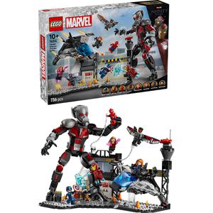 LEGO Marvel 76314 Captain America: Civil War Actionduell, ab 10 Jahre, 736 Teile