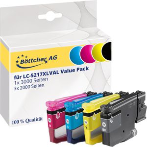 Produktbild für Tinte Böttcher-AG für Brother LC-527XLVAL Value Pack