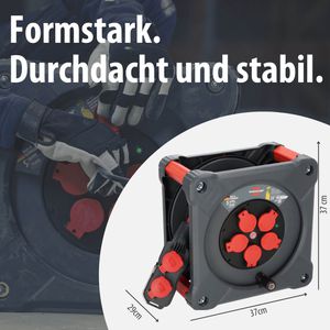 Produktbild für Kabeltrommel Brennenstuhl Professional, 33 + 5m