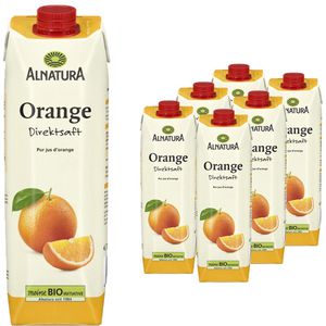 Produktbild für Saft Alnatura Orange, Direktsaft ohne Zuckerzusatz, BIO
