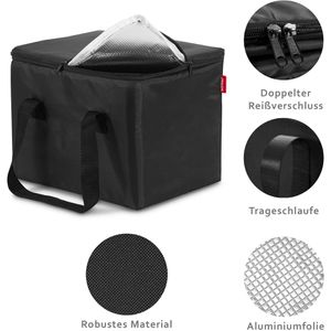 Produktbild für Kühltasche achilles AD328 Kühleinsatz, schwarz, faltbar