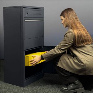 Produktbild für Paketbriefkasten Metzler Bispo, anthrazit