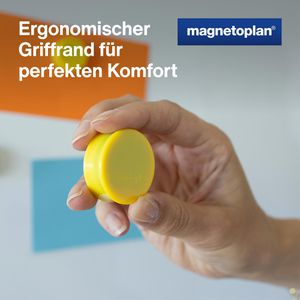 Produktbild für Magnete Magnetoplan Ergo Large, goldgelb