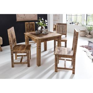 Produktbild für Esstisch Wohnling WL5.077, Mango-Massivholz