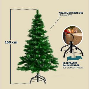 Produktbild für Weihnachtsbaum CASARIA 107676, 150cm