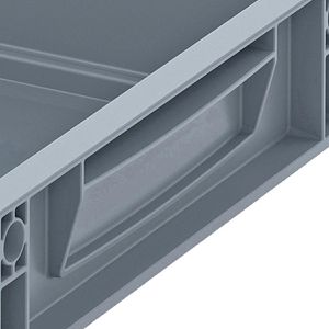 Produktbild für Eurobox AUER EG 43/75 HG, grau, 6,9 Liter