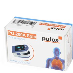 Produktbild für Pulsoximeter Pulox PO 200A Solo, mit Batterie
