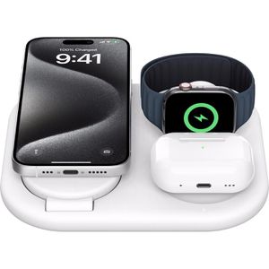 Produktbild für Ladestation Belkin BoostCharge einklappbar 3in1