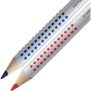 Produktbild für Silbenstift Faber-Castell Jumbo Grip bicolor
