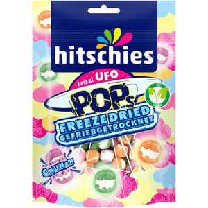 Produktbild für Kaubonbons Hitschies Brizzl UFO Pops