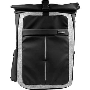 Laptop-Rucksack Monolith Rolltop 1503 schwarz/grau