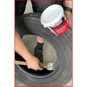 Produktbild für Reifenmontagepaste KS-Tools 100.4025, weiß