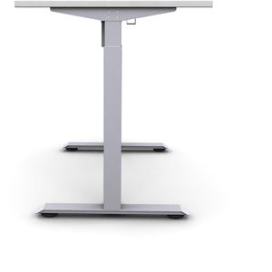 Produktbild für Schreibtisch Geramöbel Elevate Home, lichtgrau / silber