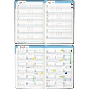 Produktbild für Taschenkalender weekview SW11219, compact note, Jahr 2027