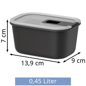 Produktbild für Frischhaltedose Mepal EasyClip, aus Kunststoff