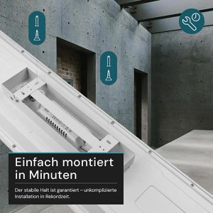 Produktbild für LED-Panel Luxula LX-10025-CCT, weiß, 100 x 25 cm
