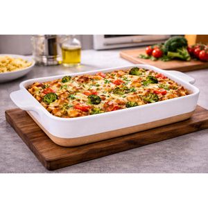 Produktbild für Auflaufform Lurch Terra Nova L 00230505, weiß/creme, Keramik