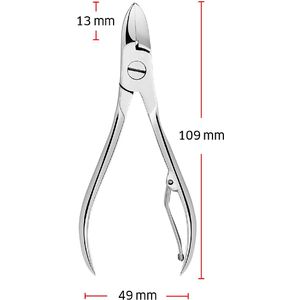Produktbild für Nagelzange Zwilling 42461-101-0 Classic, aus Edelstahl