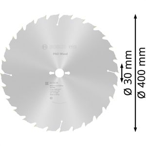 Produktbild für Kreissägeblatt Bosch PRO Wood, 2608640703