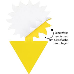 Produktbild für Gelbtafeln Rovar Gelbsticker, 8 x 13 cm, zum Stecken