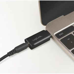 Produktbild für Audio-Adapter LogiLink UA0356, schwarz