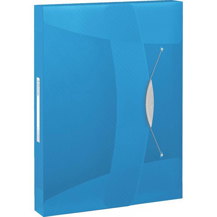 Esselte Heftbox 624047 Vivida A4 Kunststoff Füllhöhe 4 0cm blau
