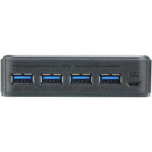 Produktbild für USB-Switch Aten US434, mit Fernbedienung, USB 3.0, für 4 PC
