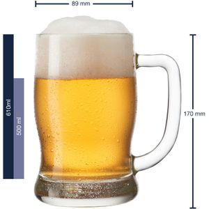 Produktbild für Biergläser Leonardo Taverna 049458 Bierseidel