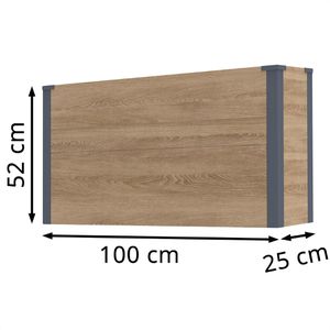 Produktbild für Pflanzkasten Westmann Talus L Holzoptik