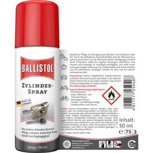 Produktbild für Türschlosspflege Ballistol Zylinderspray