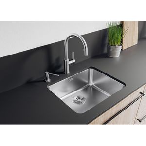 Produktbild für Spülbecken BLANCO SOLIS 500-U, Einzelbecken, Edelstahl