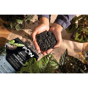 Produktbild für Pflanzsubstrat Lechuza BLACKSTONEPON, 18 Liter