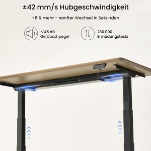 Produktbild für Schreibtischgestell FlexiSpot E7B 2026, 4 Memoryspeicher