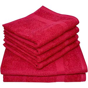Produktbild für Handtuch Dyckhoff Planet Set, rot, 30 x 50 cm