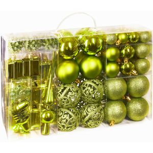 Weihnachtskugeln BRUBAKER 8000.09, grün