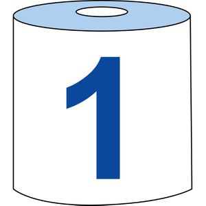 Produktbild für Putztuchrolle Wypall L20, 7301, Airflex-Technologie, blau