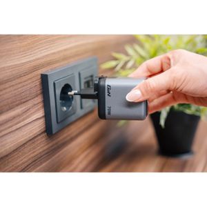 Produktbild für USB-Ladegerät Verbatim 32059, GaN, 70 Watt
