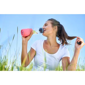 Produktbild für Trinkflasche Emsa Drink2Go Glas N3100400